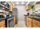 Updated kitchen with stainless steel appliances and modern countertops at 5155 W 68Th Ave # 5, Westminster, CO 80030