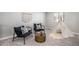 Cozy bedroom featuring soft carpet, a play tent, and modern decorative accents at 1011 White Leaf Cir, Castle Rock, CO 80108
