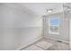 Walk-in closet features carpet, wire shelving, a window, and white walls at 1011 White Leaf Cir, Castle Rock, CO 80108