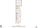 Detailed floor plan showcasing the layout of the second floor of a multi-story home with open living spaces at 421 Saint Paul St, Denver, CO 80206