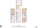 Detailed floor plan showcasing the layout of a multi-story home including bedrooms, bathrooms and living spaces at 421 Saint Paul St, Denver, CO 80206