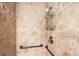 Detailed tile work accents the shower area at 3107 S Wolff St, Denver, CO 80236