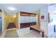 Light-filled hallway featuring mailboxes, a bench, and easy access to elevators and other amenities at 3100 E Cherry Creek S Dr # 307, Denver, CO 80209