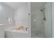 Beautiful bathroom with a soaking tub and separate shower at 1080 E 130Th Ave # A, Thornton, CO 80241