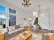 Bright, airy living room with large windows, modern decor, and hardwood floors at 4901 Yates Ct, Broomfield, CO 80020