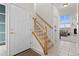 Inviting foyer with staircase and view of living area at 281 Rockview Dr, Superior, CO 80027