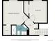 Floor plan featuring a primary bedroom with W.I.C., bathroom, hall, and secondary bedroom at 11510 Otis St, Westminster, CO 80020