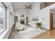 Vaulted ceiling Gathering room with fireplace and lots of natural light at 1524 E Weldona Way, Superior, CO 80027