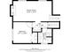 Detailed floor plan showcasing the layout of the Gathering room, bedroom, hall, and laundry room at 8364 Allison Ct, Arvada, CO 80005