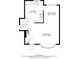 Floor plan detailing the Kitchen, Dining Area and Living Room on Floor 3 at 8364 Allison Ct, Arvada, CO 80005