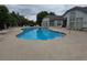 Outdoor pool and clubhouse in a community setting at 3601 E 103Rd Cir # B11, Thornton, CO 80229