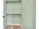 Empty closet with beige carpet and white shelving at 11494 Colony Loop, Parker, CO 80138