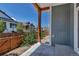 Back patio showing the yard and the neighborhood at 11494 Colony Loop, Parker, CO 80138