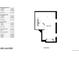 Schematic of basement featuring large Gathering room, stairs, and storage area at 9845 Keenan St, Highlands Ranch, CO 80130