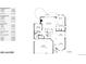 Detailed first-floor layout featuring a great room, kitchen, dining, living areas, and a garage at 9845 Keenan St, Highlands Ranch, CO 80130