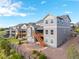 Outdoor living in this backyard with lush landscaping and deck at 12953 Bridge View Ln, Parker, CO 80134