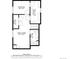 Lower level floor plan featuring Gathering room and storage at 5604 S Yakima Way, Aurora, CO 80015