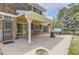Back patio complete with outdoor bar and hot tub at 12454 Antelope Trl, Parker, CO 80138