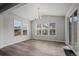 Bright dining area with ample natural light and views of the backyard at 6220 Waterman Way, Frederick, CO 80516