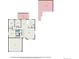 Detailed floor plan showcasing the layout of the home, including a patio and living room at 1030 S Fulton Ave, Fort Lupton, CO 80621