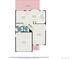 Floor plan of the first level highlighting the living room, dining area, kitchen, laundry, Gathering room, and garage at 2782 S Ceylon St, Aurora, CO 80013