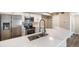 Stylish kitchen featuring stainless steel appliances, white cabinets, and a large sink at 50 S Boulder Cir # 5022, Boulder, CO 80303