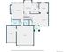 Open floor plan with a seamless flow between the living room, kitchen, and breakfast nook at 7700 Bison Ct, Littleton, CO 80125