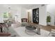 Inviting living room with stylish furniture and hardwood floors at 19246 E Carolina Pl # 102, Aurora, CO 80017