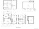 Detailed floor plan illustrating the layout of basement, first and second floors and including measurements at 7835 Valley View St, Louviers, CO 80131