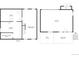 Basement and garage floor plan showing the layout with measurements of the utility, garage, and recreation spaces at 7835 Valley View St, Louviers, CO 80131