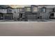 Beautiful two-story home with gray siding, modern design, and inviting curb appeal at 741 Simmental Loop, Castle Rock, CO 80104