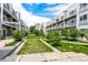 Outdoor community green space for residents at 2550 Lawrence St # Rb308, Denver, CO 80205
