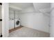 Convenient laundry room featuring modern washer and dryer at 11586 Chase Way, Westminster, CO 80020