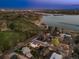 Stunning aerial view of home near a beautiful lake and park at 2501 Vrain St, Denver, CO 80212