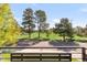 Scenic view from the balcony overlooking a green park and lush trees on a sunny day at 2501 Vrain St, Denver, CO 80212