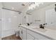 Bathroom with double vanity and an updated look at 3242 Boral Owl Dr, Brighton, CO 80601