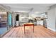 Bright and airy living space with stainless steel appliances and access to the patio at 655 N Pearl St # 108, Denver, CO 80203