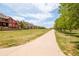 A walking path through a green space in a neighborhood at 7777 E 23Rd Ave # 1401, Denver, CO 80238