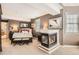 Comfortable main bedroom featuring a fireplace and cozy decor at 76 S Garfield St, Denver, CO 80209