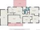 Detailed floor plan showcasing room dimensions and layout, including primary bedroom, living room, and garage at 8675 W 60Th Ave, Arvada, CO 80004