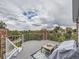 Outdoor deck with a cozy seating area offering scenic views of the surrounding landscape at 18963 E Long Ave, Centennial, CO 80016