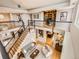 Open floor plan featuring a loft, office, and living room at 18963 E Long Ave, Centennial, CO 80016