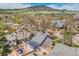 Scenic aerial view of a charming home nestled in a lush, green neighborhood at 826 Maxwell Ave, Boulder, CO 80304