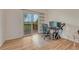 Office space with sliding glass doors leading to a wood deck at 22021 Pebble Brook Ln, Parker, CO 80138