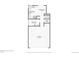 Lower Level floor plan with kitchen, dining room, bathroom and garage at 5262 E Sandpiper Ave, Castle Rock, CO 80104