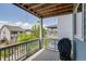 Outdoor patio featuring a grill and neighborhood views, perfect for barbecues and outdoor entertaining at 16978 W 87Th Ave, Arvada, CO 80007