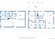 Combined floor plans for main level and basement, showing layout and dimensions of living spaces at 1646 S Stuart St, Denver, CO 80219
