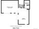 A detailed floor plan showcases the layout of the main floor including the kitchen, lounge and washroom at 1219 S Yosemite Way # 63, Denver, CO 80247