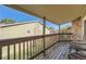 Private balcony offering views of the surrounding neighborhood at 3452 S Eagle St # 201, Aurora, CO 80014