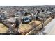 Wide angle shows the homes location in the suburban neighborhood at 13399 Wyandot St, Denver, CO 80234